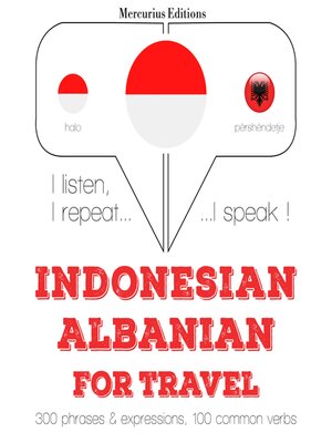 cover image of kata perjalanan dan frase dalam bahasa Albania